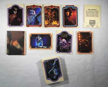 (36) "KISS" ROCK MUSIC TRADING CARDS