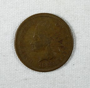 1868 INDIAN HEAD CENT FINE