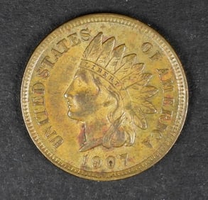 1907 INDIAN HEAD CENT