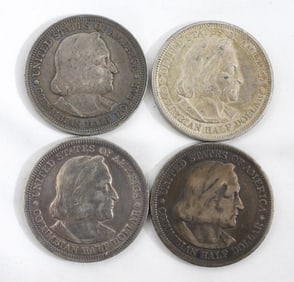 4-1893 COLUMBIAN EXPO COMMEM HALVES