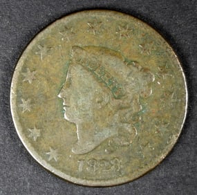 1828 SMALL DATE LARGE CENT