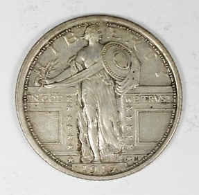 1917 T-1 STANDING LIBERTY QUARTER