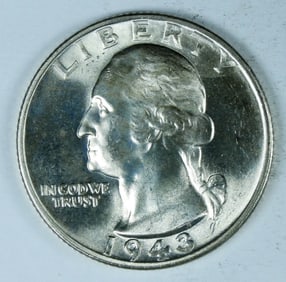 1943-S QUARTER DOLLAR