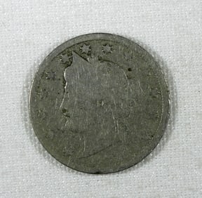 1886 LIBERTY "V" NICKEL