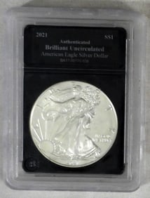 2021 TYPE 1 AMERICAN SILVER EAGLE BU