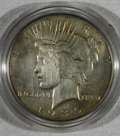 1935 PEACE DOLLAR XF