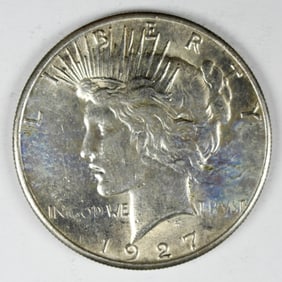 1927-S PEACE DOLLAR