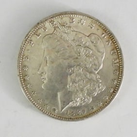 1889-O MORGAN SILVER DOLLAR