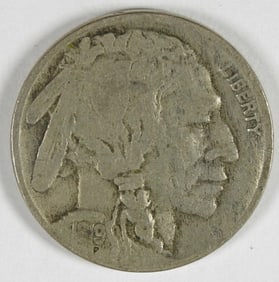 1919-D BUFFALO NICKEL - KEY