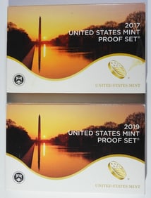 2017 & 2019 U.S. PROOF SETS
