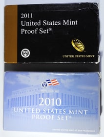 2010 & 2011 PROOF SETS IN OGP