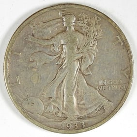 1933-S WALKING LIBERTY HALF DOLLAR