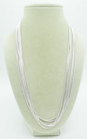 (10) VERY NICE STERLING CHAINS