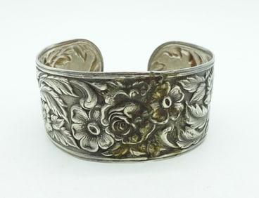 VTG 925 S KIRK & SON 19F REPOUSSE BRCLET