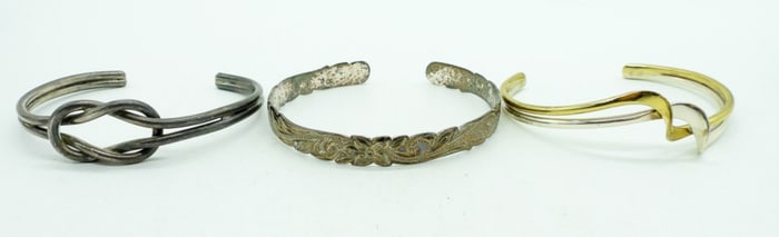 TAXCO KNOT 925 BRACELET & 2 OTHERS