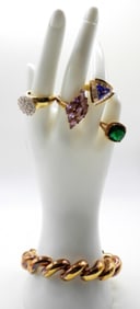 FANCY 925 FASHION RINGS & BRACELET