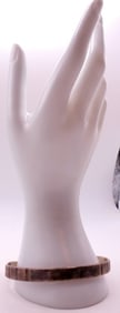 HEAVY 925 PANTHER BANGLE BRACELET