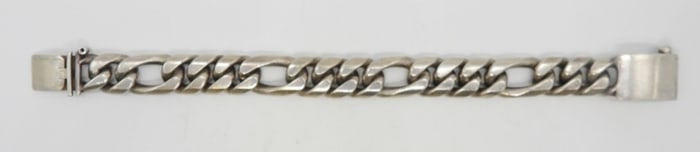 LARGE HEAVY 925 TAXCO MEN'S BRACELET