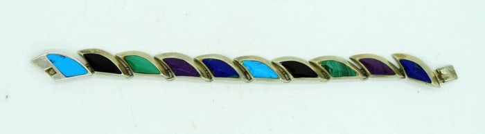 TAXCO 925 GEMSTONE BRACELET