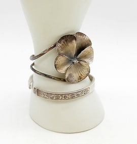 TRINIDAD & FLOWER STERLING BRACELETS