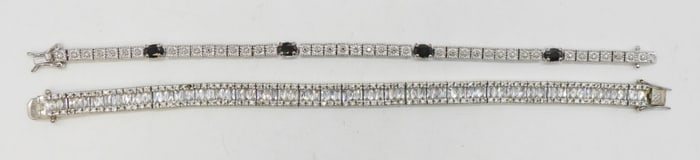 SIMULATED DIAMOND/SAPPHIRE 925