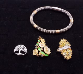 STERLING FASHION RINGS / BRACELET