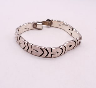 VTG STERLING TAXCO BRACELET - HEAVY
