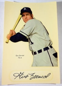1952 STAR-CAL DECAL GUS ZERNIAL 76-A
