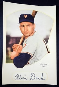 1952 STAR-CAL DECAL ALVIN DARK 78-B