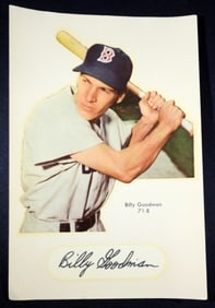 1952 STAR-CAL DECAL BILLY GOODMAN 71-E