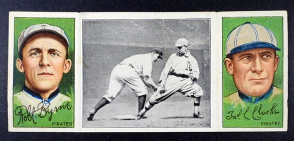 1912 T-202 HASSAN TRIPLE FOLDER CARD