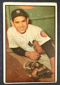 1953 BOWMAN COLOR #121 YOGI BERRA