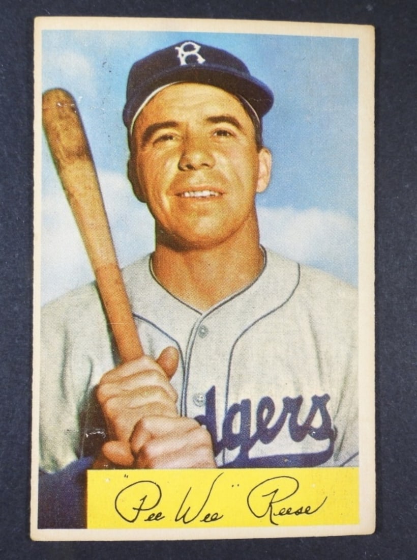 1954 BOWMAN #58 PEE WEE REESE (1 of 2)