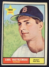 1961 TOPPS #287 CARL YAZTRZEMSKI ROOKIE