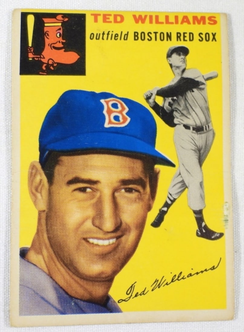 1954 TOPPS #250 TED WILLIAMS NICE VG (1 of 2)
