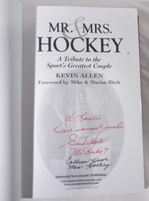 MR AND MRS HOCKEY AUTO BOOK