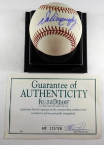 DALE MURPHY AUTO MAJOR LEAGUE BASEBALL