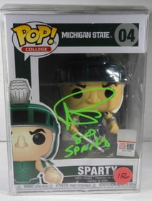 AUTO MICHIGAN STATE SPARTY FUNKO