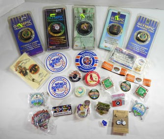 (22) VARIOUS SPORTS PIN - WORLD SERIES