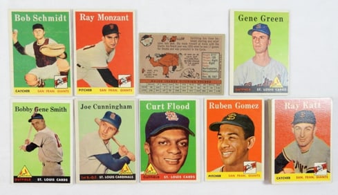 (26) 1958 TOPPS SAN FRANCISCO CARDS