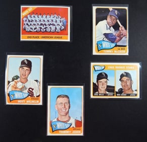 (5) TOPPS WHITE SOX MIX LOT