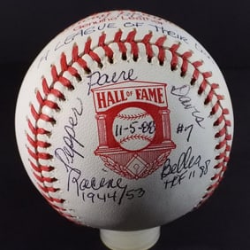 A LEAGUE OF THEIR OWN SIGNED BALL
