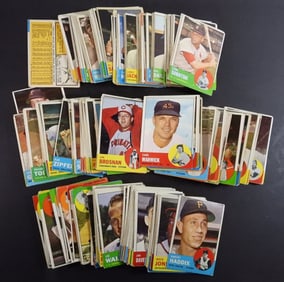 (282)1963 TOPPS BASEBALL CARDS