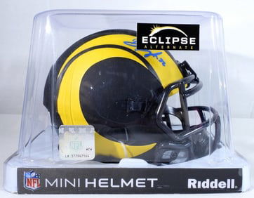 DAVID LONG AUTO RAMS ECLIPSE MINI HELMET