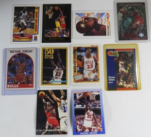 MICHAEL JORDAN BSKBALL PREMIUM CARDS