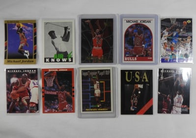 MICHAEL JORDAN BSKBALL PREMIUM CARDS