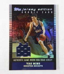 YOA MING 03 TOPPS JERSEY EDITION 62/99