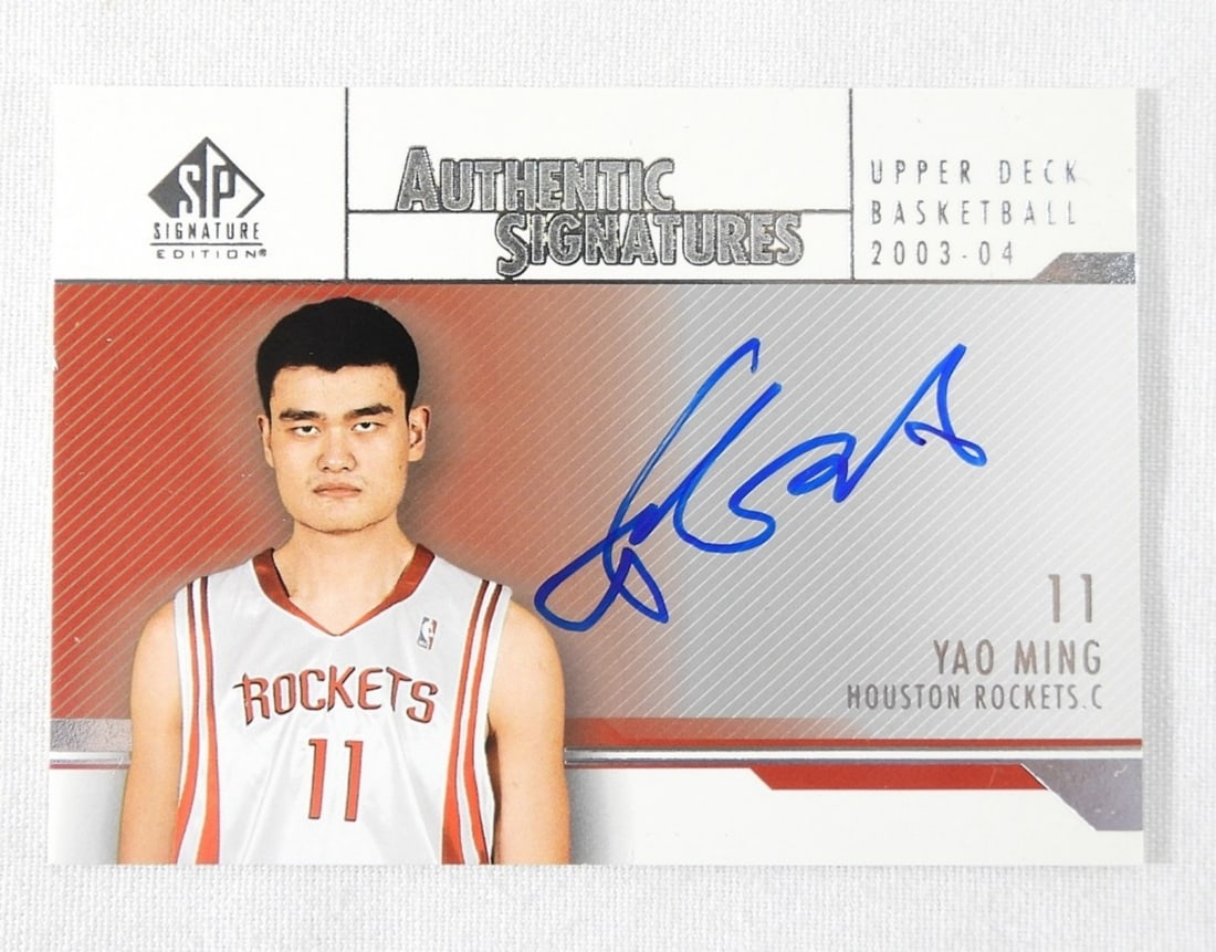 YOA MING 2003-04 AUTH SIGNATURES CARD (1 of 2)