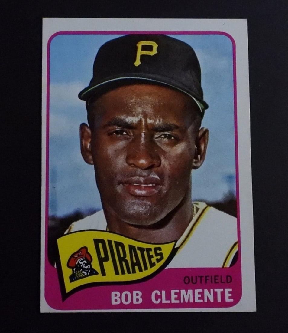 BOB CLEMENTE 1965 TOPPS BASEBALL CARD (1 of 2)