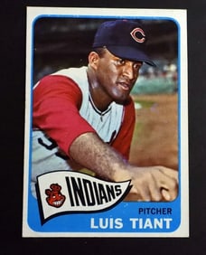 LUIS TIANT 1965 TOPPS BASEBALL CARD